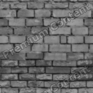 seamless wall bricks bump 0019
